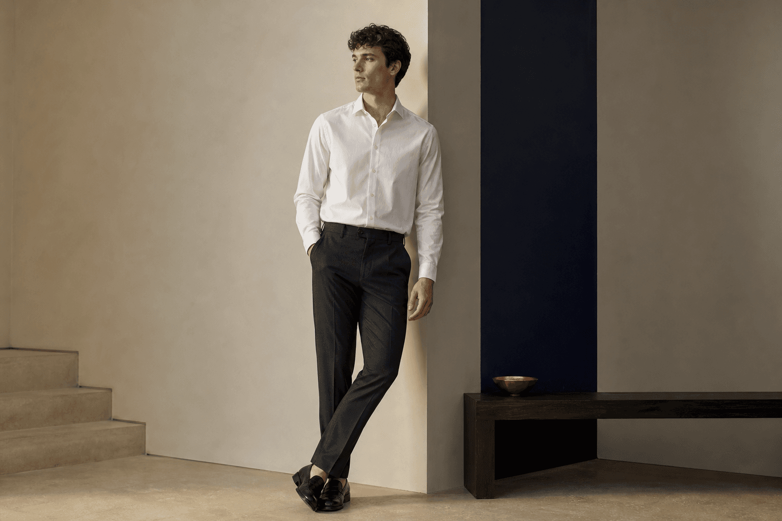 NineFive Wear editorial menswear look