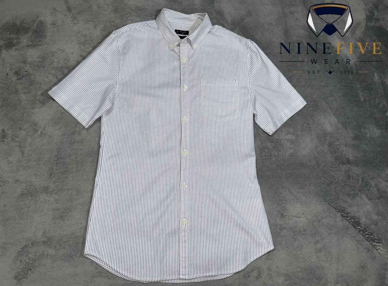 Short sleeve stripe shirt